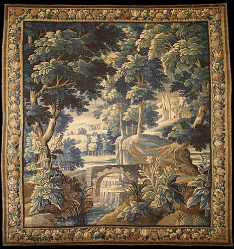 Antique tapestries