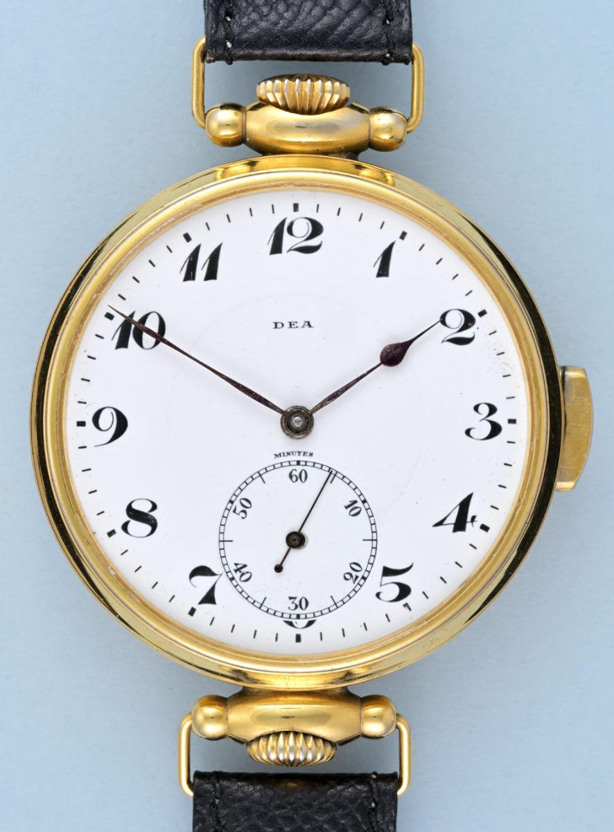 Large Gold Minute Repeating Wristwatch