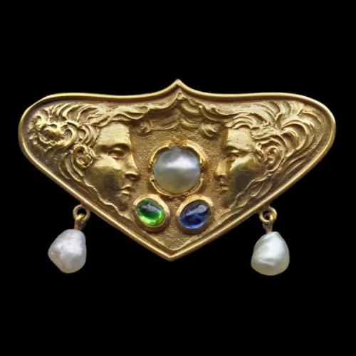 Secessionist Brooch from the Tadema Gallery
