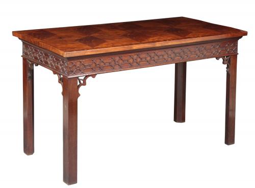Chippendale period side or serving table