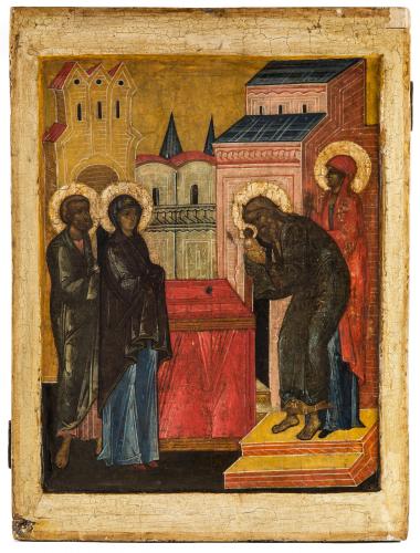 Presentation of Christ in the Temple Russian Novgorod Early 16th century