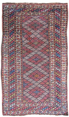 Antique Kurdish Luri rug