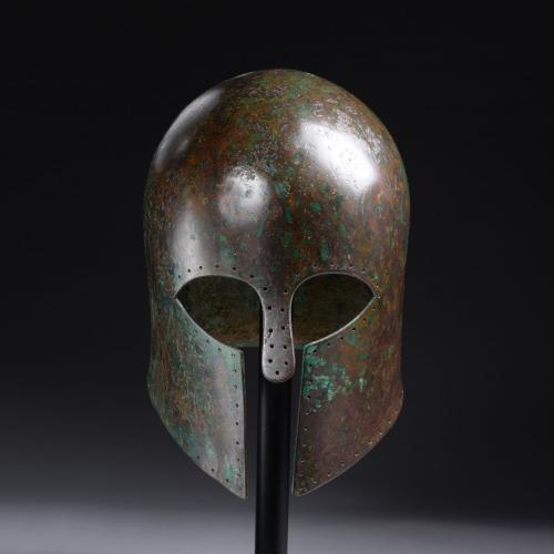 Corinthian helmet, circa 650 BC