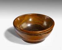 Fruitwood spice bowl
