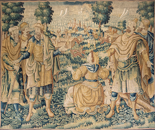 16th century Belgian tapestry