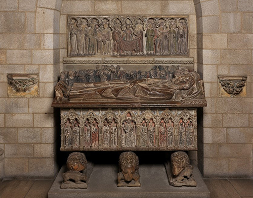 Tomb from the Cloisters Collection, Met Museum New York