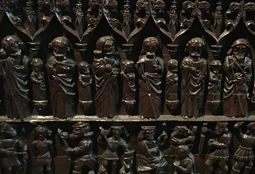 Detail of The Cluny Coffer