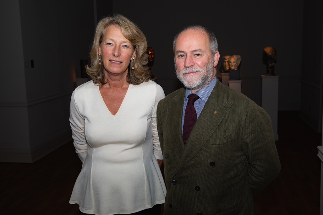 BADA Chairman Louise Phillips with Dino Tomasso of Tomasso