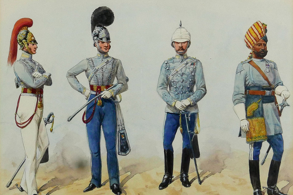 26th King George’s Own Cavalry - Uniform Study, 1910