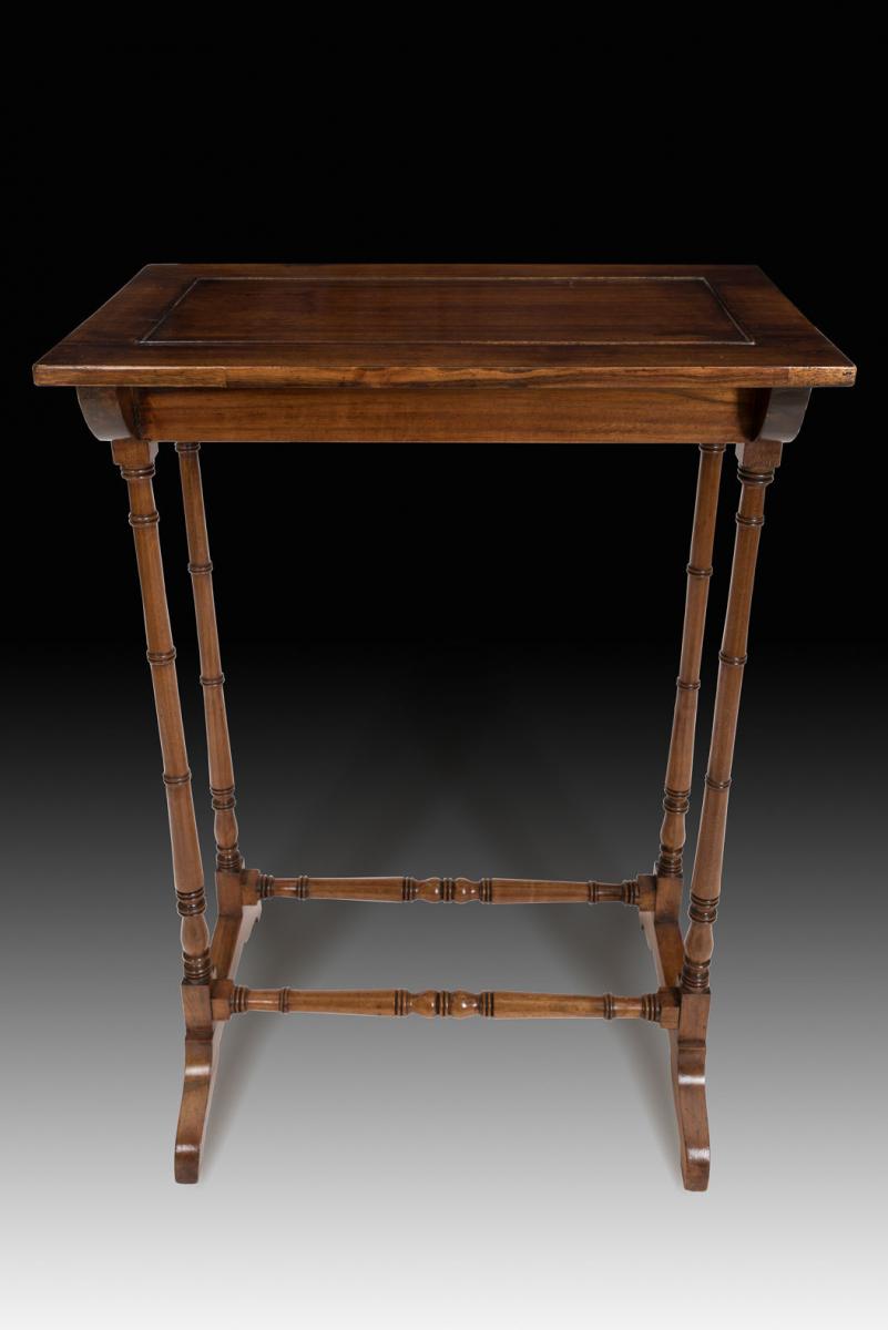 Charming George III Regency rosewood crocus table