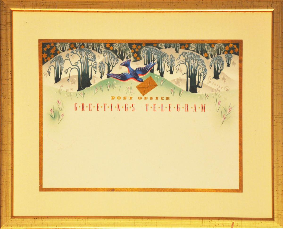 British Post Office Greetings Telegrams (1935-1978), after various artists
