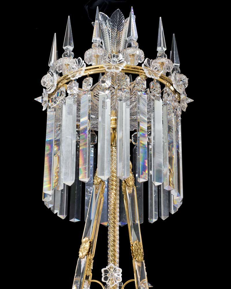 A Highly Important Extremely Rare English William IV Antique Chandelier, English Circa 1835