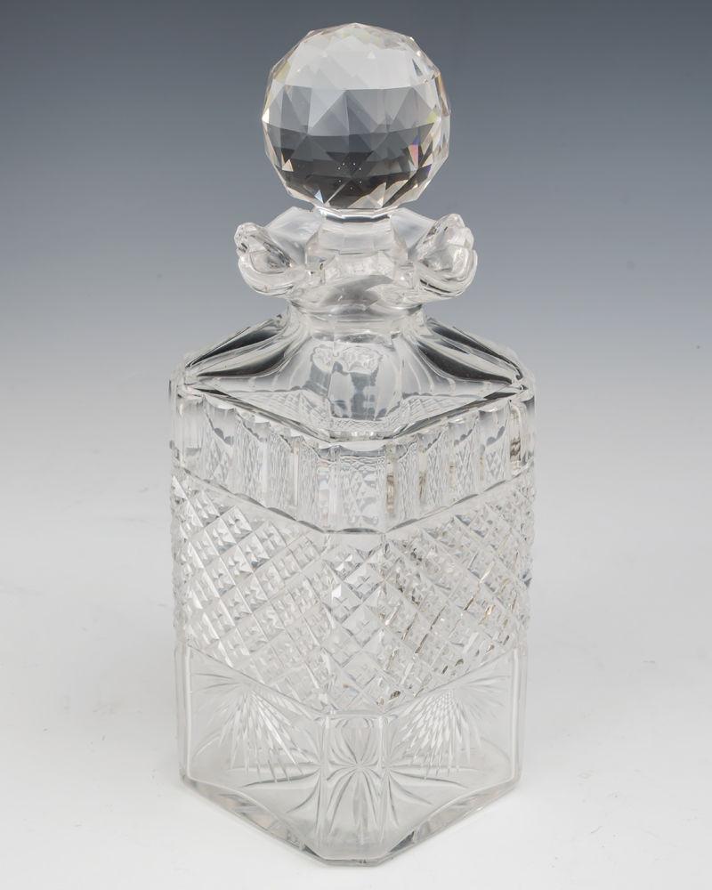 A Silver Plate Victorian Decanter Tantalus
