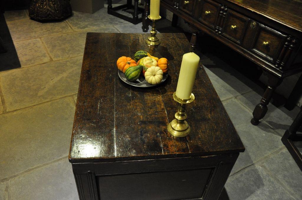 Tudor English Oak Counter Table. Circa 1580