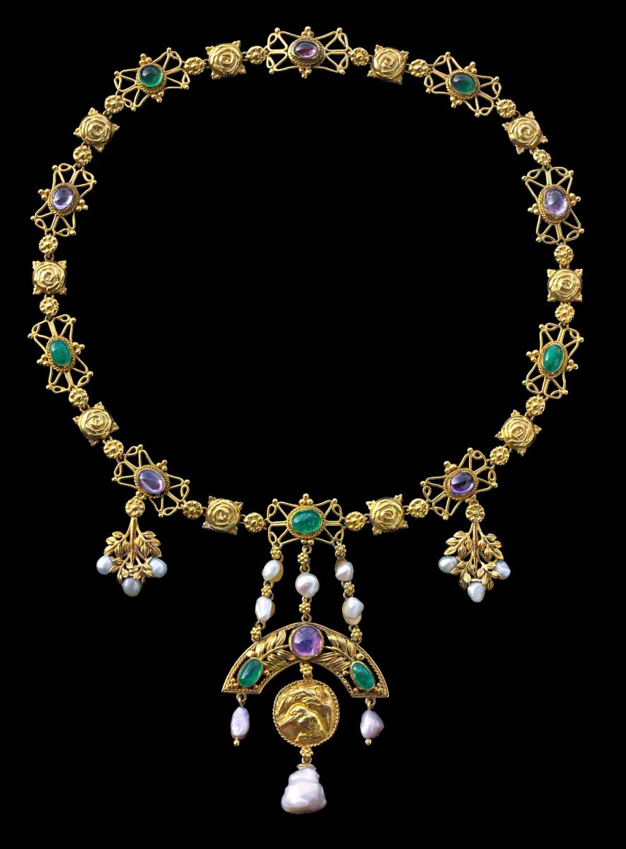 John Paul Cooper (1869-1933), The Kingfisher Necklace