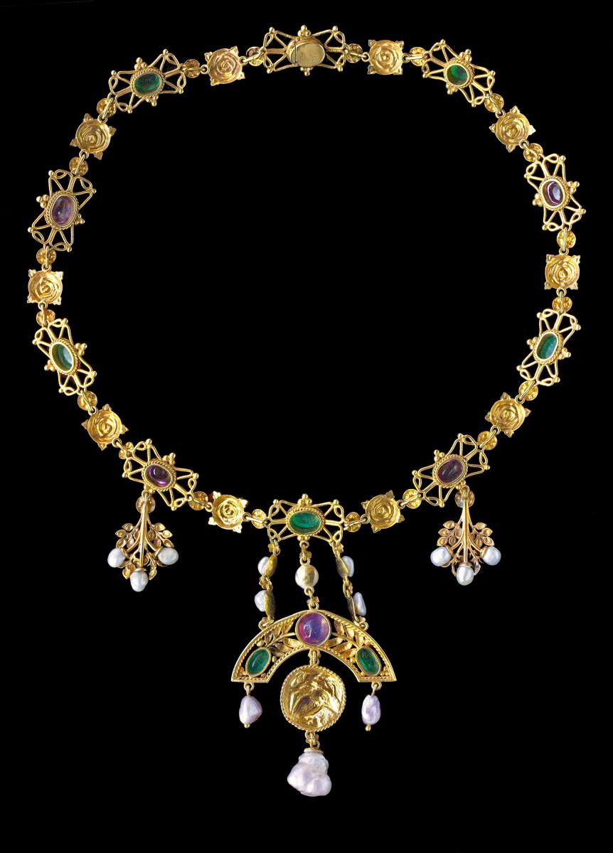 John Paul Cooper (1869-1933), The Kingfisher Necklace