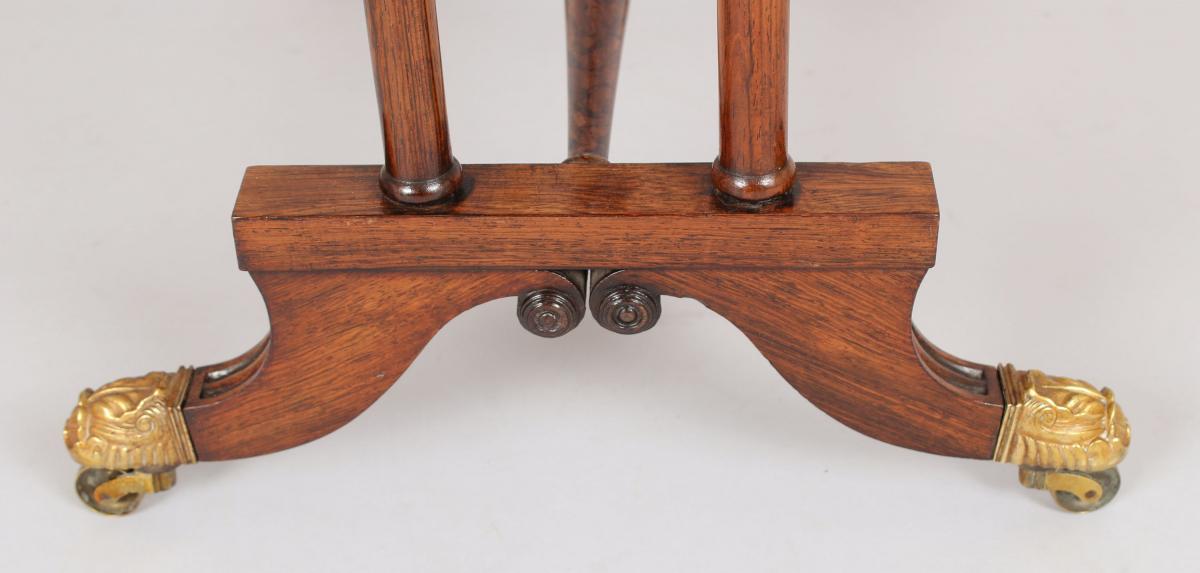 George IV period rosewood occasional table