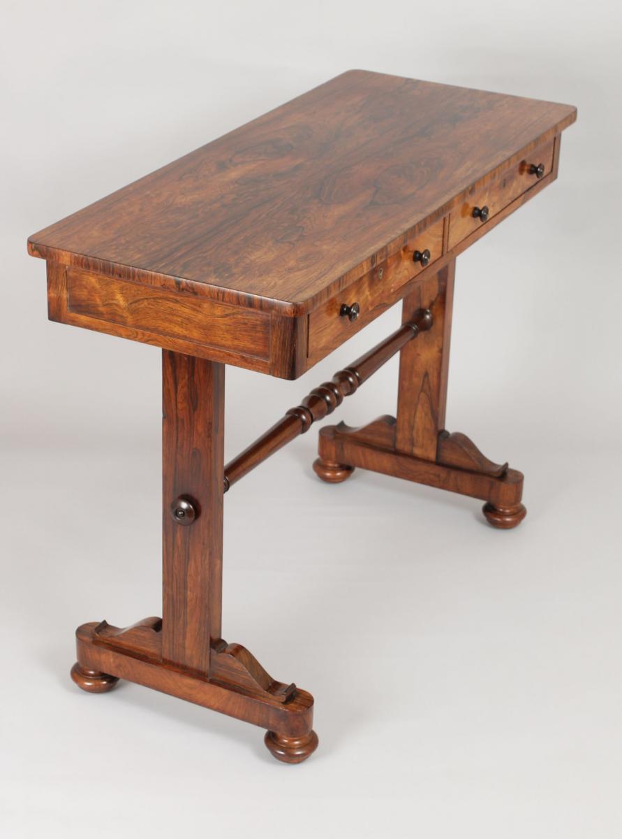 George IV rosewood side-table