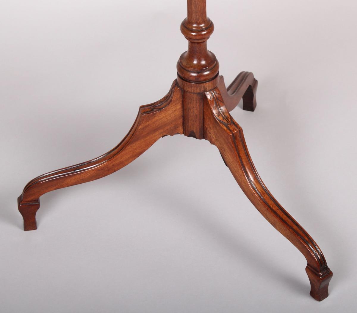 George III period mahogany tripod table