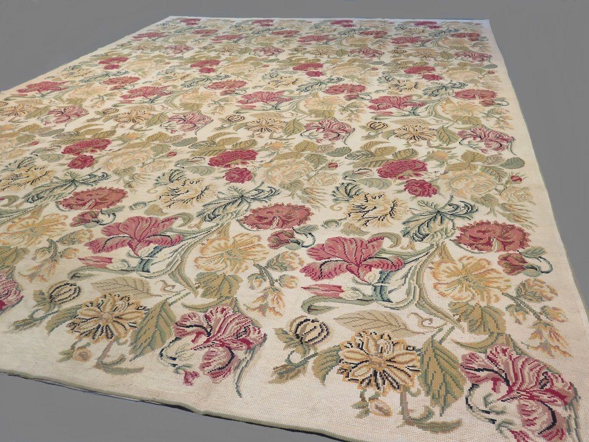 Englsh Needlepoint carpet, c.1880