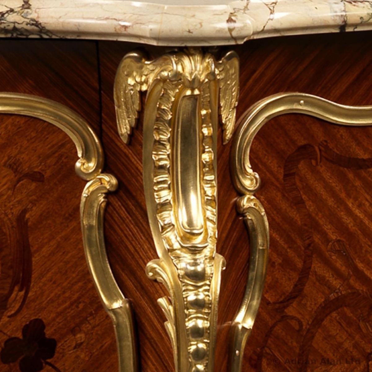 A Louis XV Style Commode, Possibly by François Linke