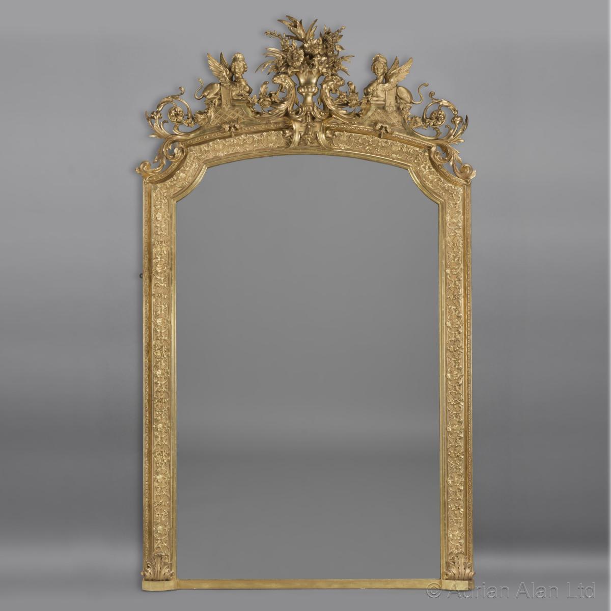 A Louis XVI Style Mirror ©AdrianAlanLtd