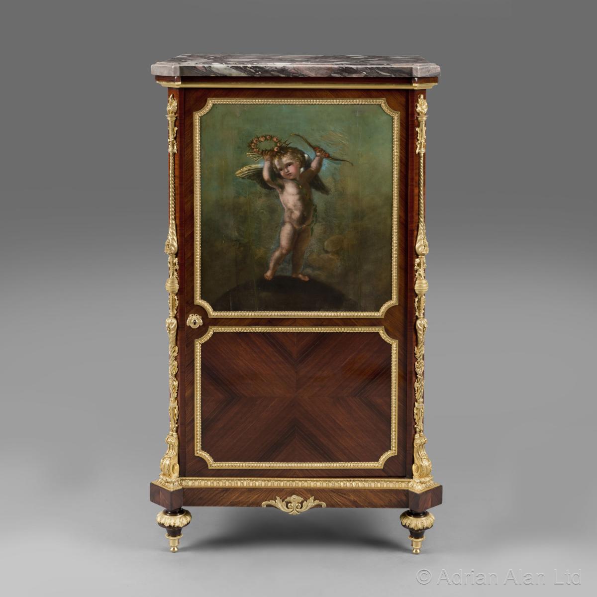 Louis XVI Style Mounted Cabinet ©AdrianAlanLtd