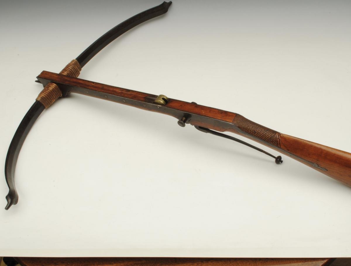 Fenland Cross Bow with Goats Foot Lever, English, Circa 1800