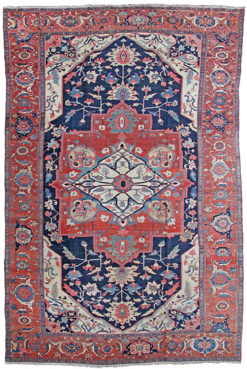Antique Serapi carpet, Persia