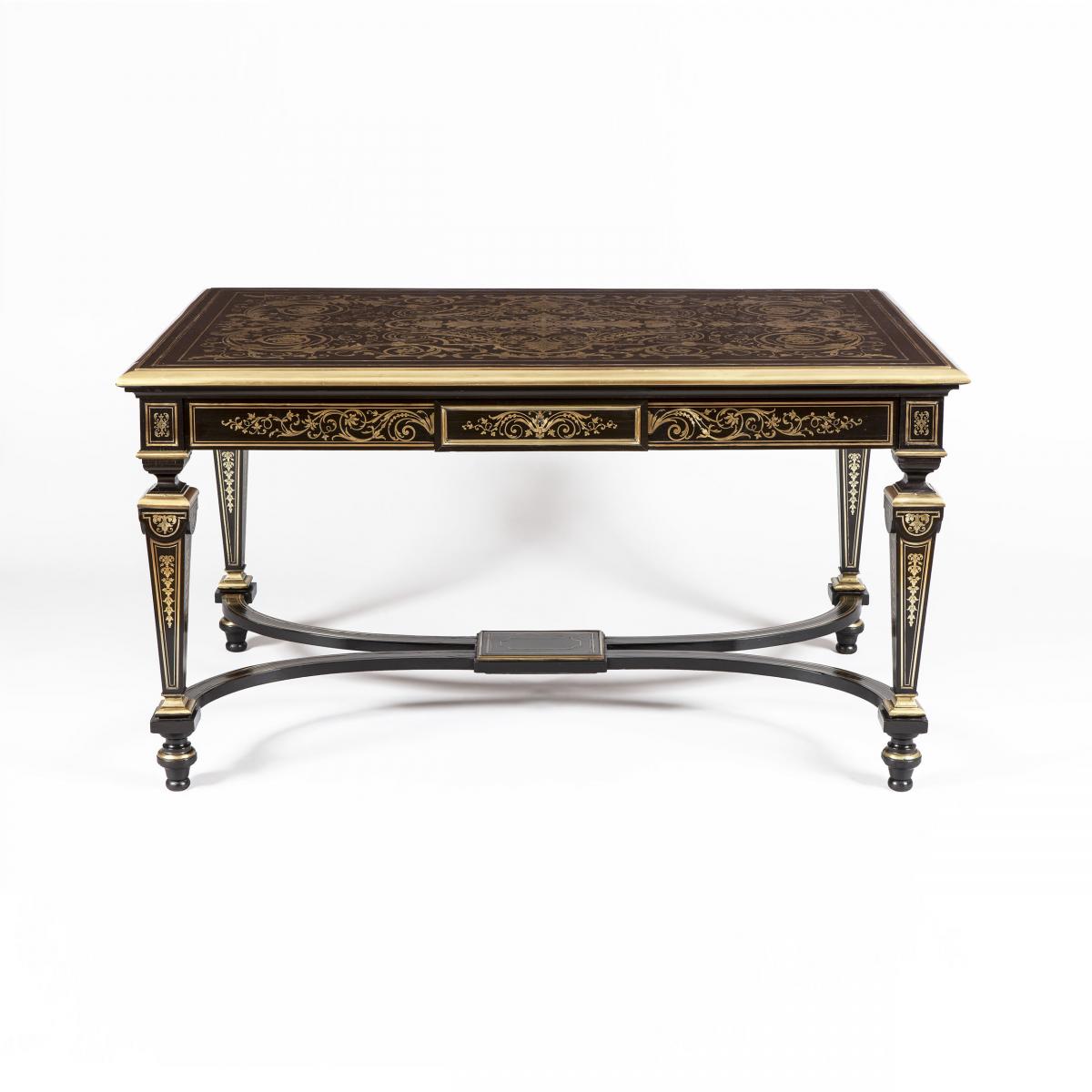 Centre Table in the Manner of Andre-Charles Boulle By Charles-Guillaume Diehl