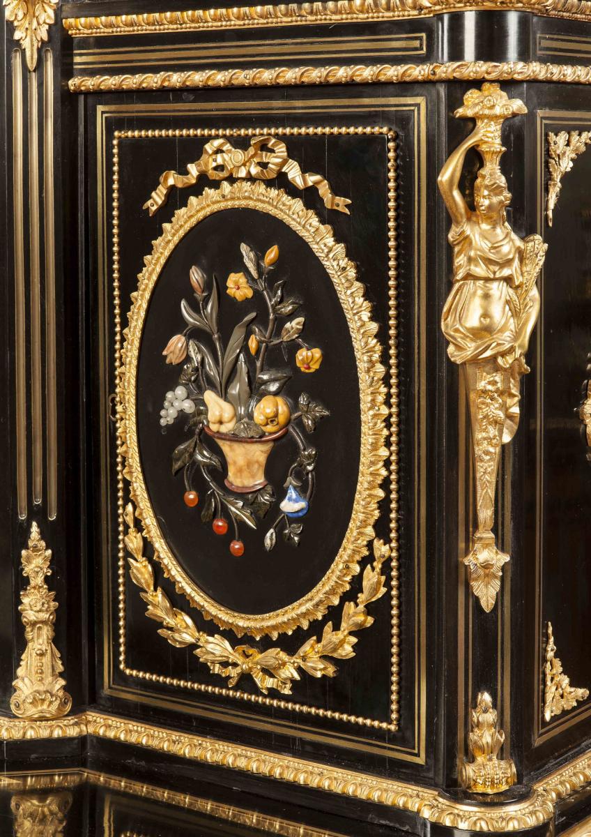 A Side Cabinet of the French Second Empire Period