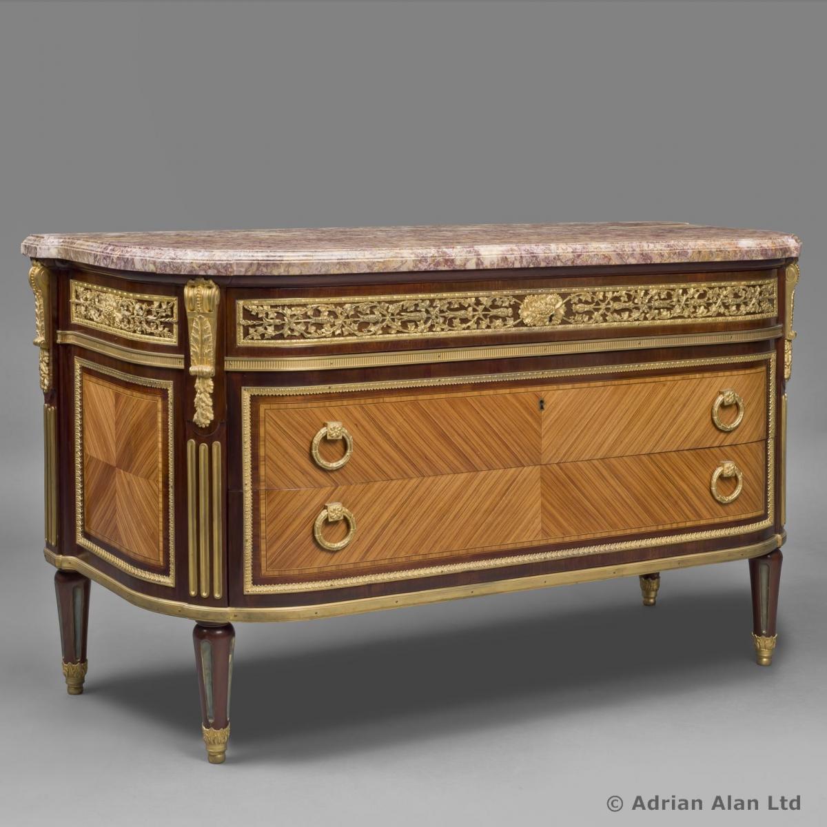 A Louis XVI Style Commode after a Model by Leleu ©AdrianAlanLtd
