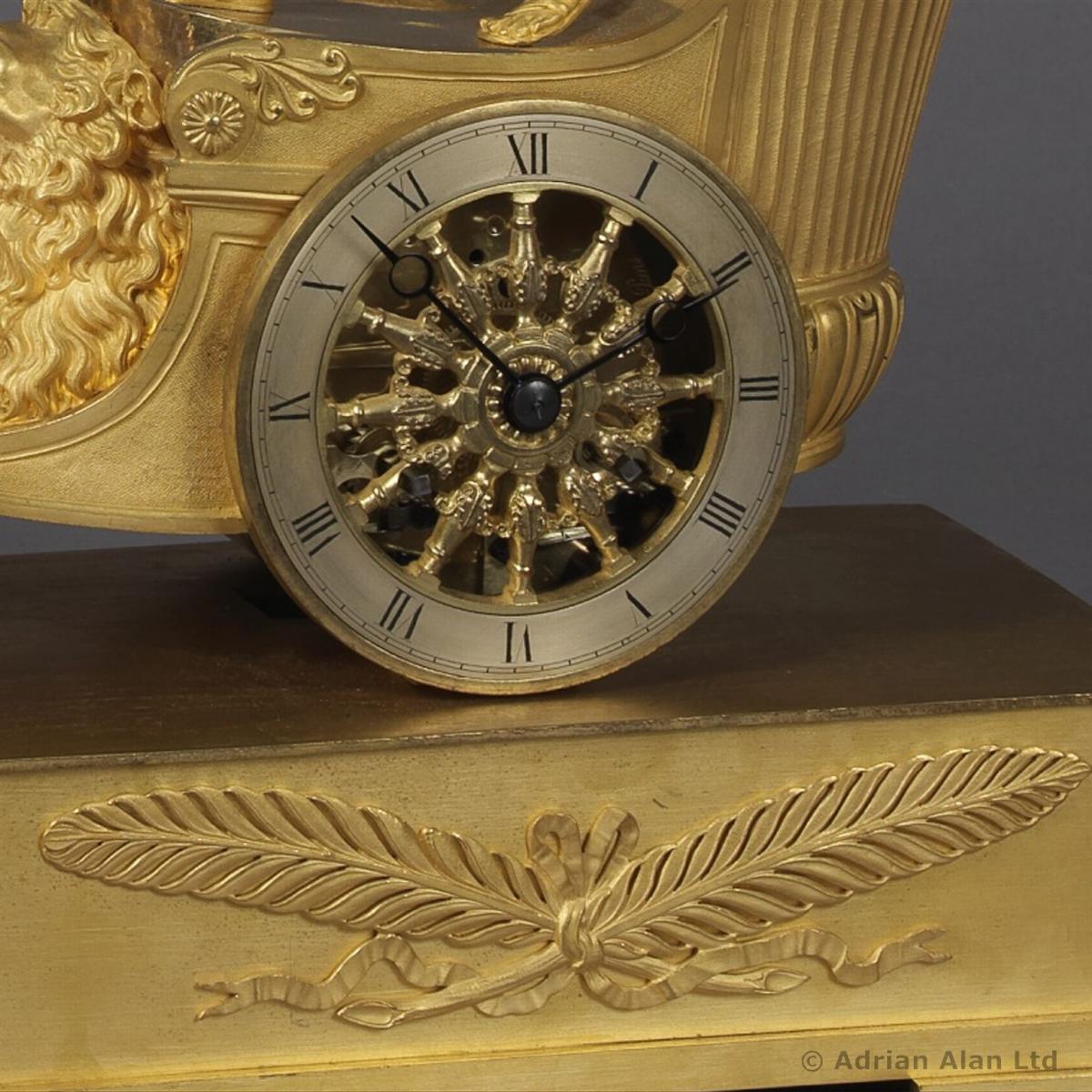 An Empire Clock After the Model by Reiche