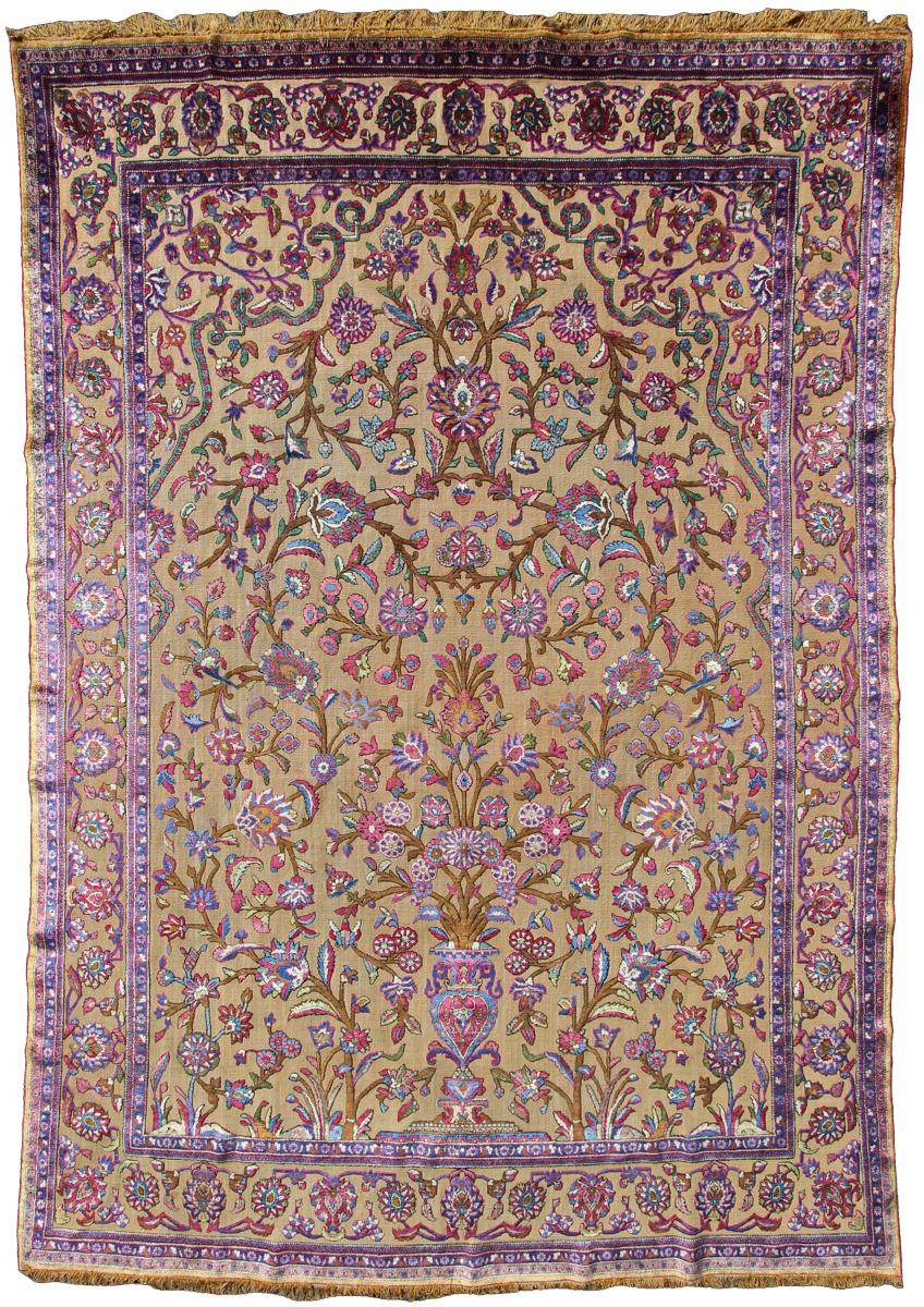 Antique Silk Souf Kashan