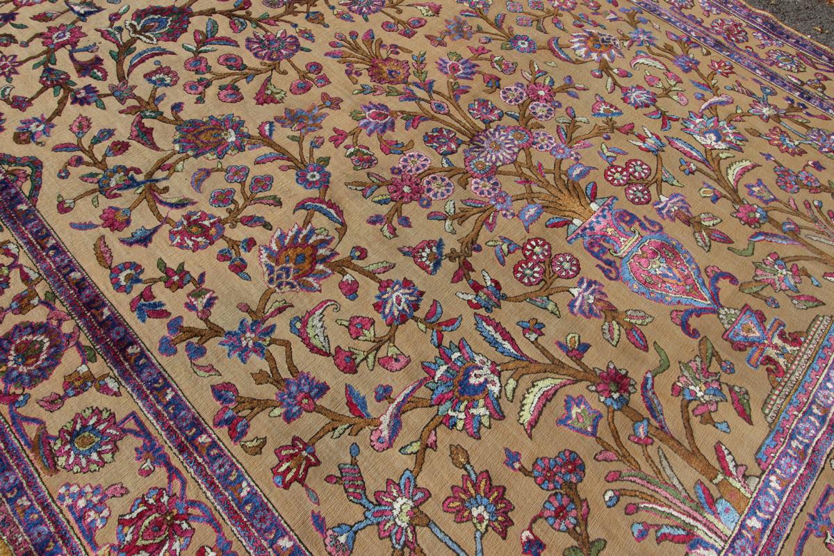 Silk Souf Kashan carpet