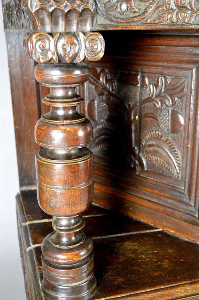 oak court cupboard