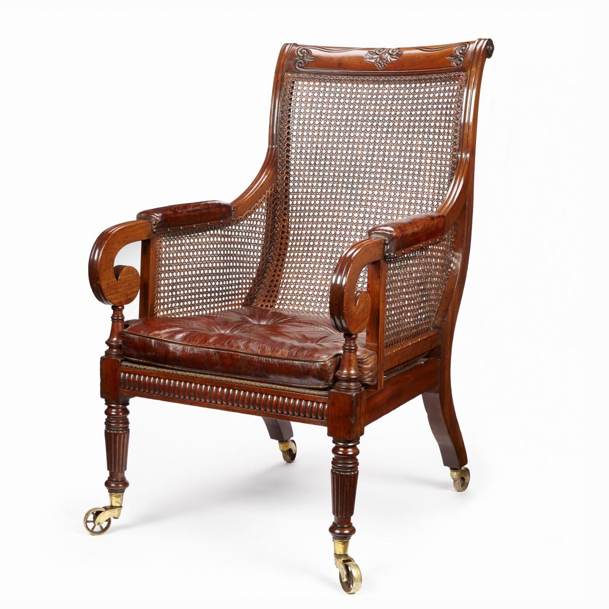 Regency Library chair