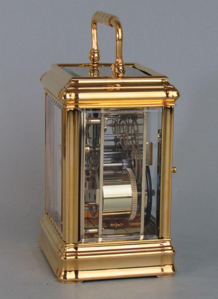 Henri Jacot, Paris: A Gorge cased carriage clock