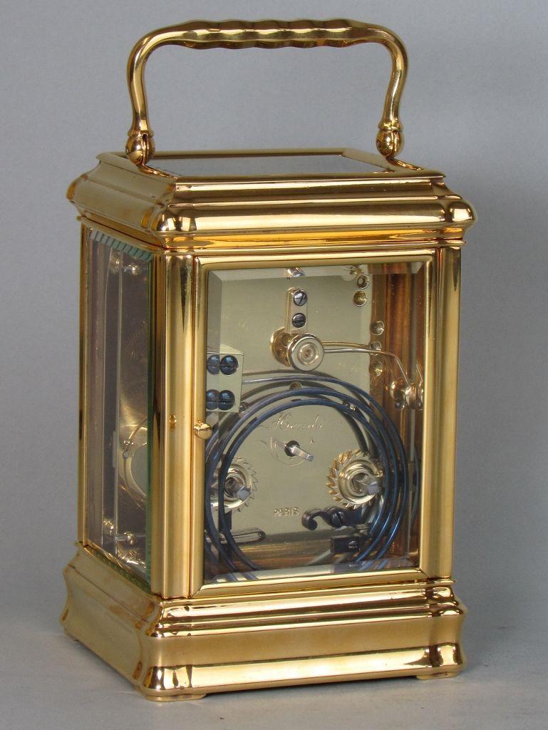 Henri Jacot, Paris: A Gorge cased carriage clock | BADA