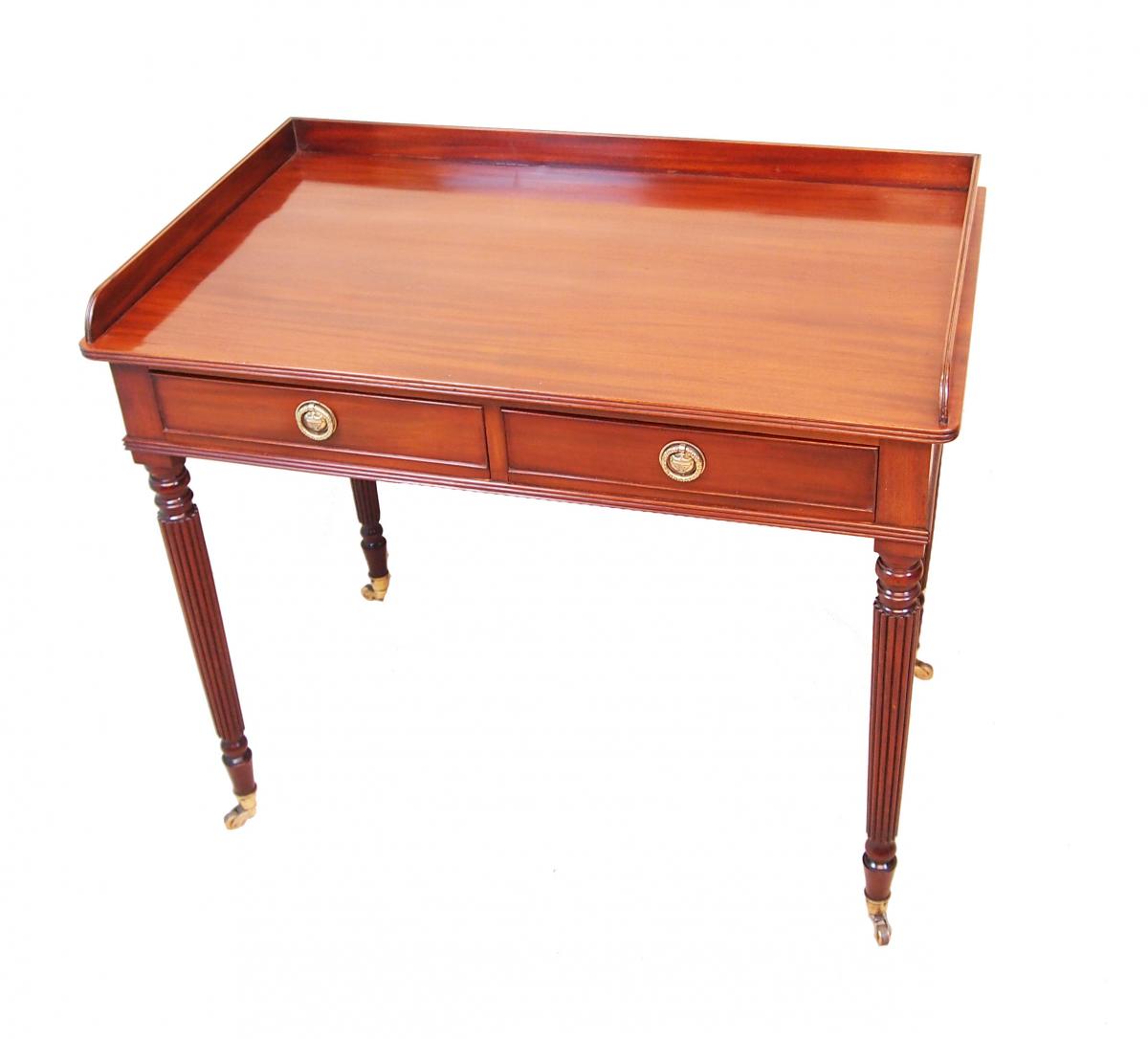 Antique Regency Mahogany Dressing Table