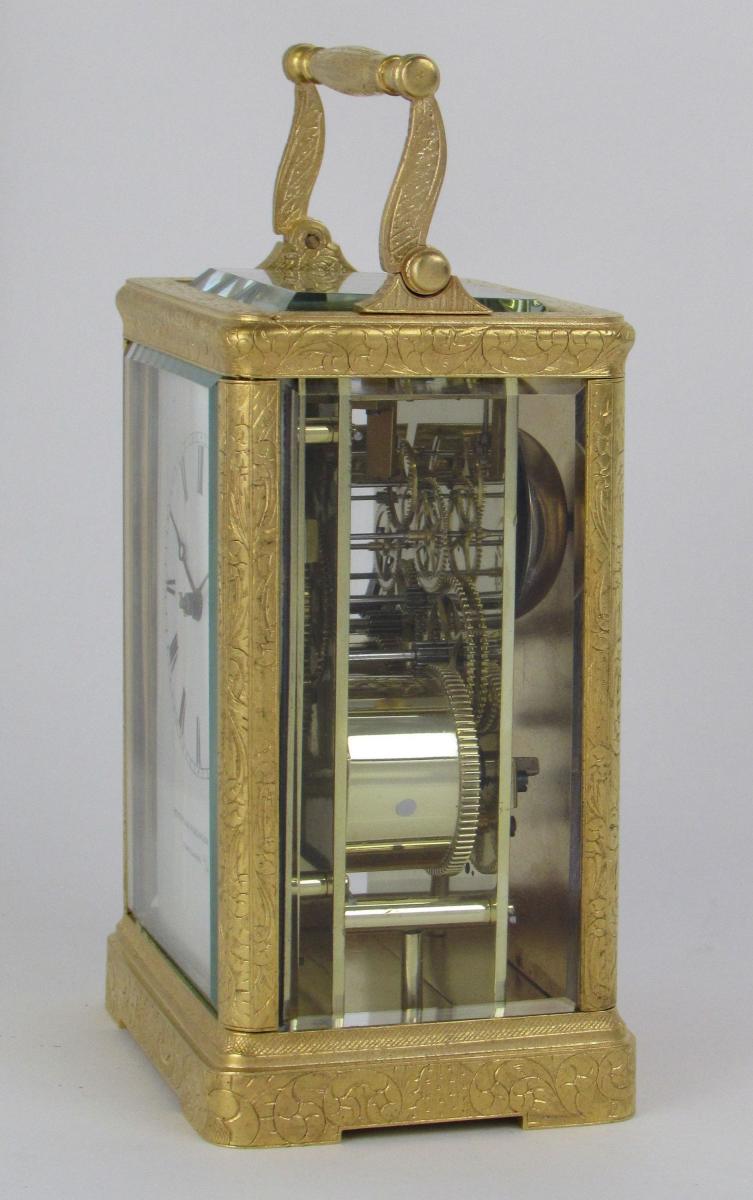 Stevenard Boulogne: An engraved carriage clock | BADA