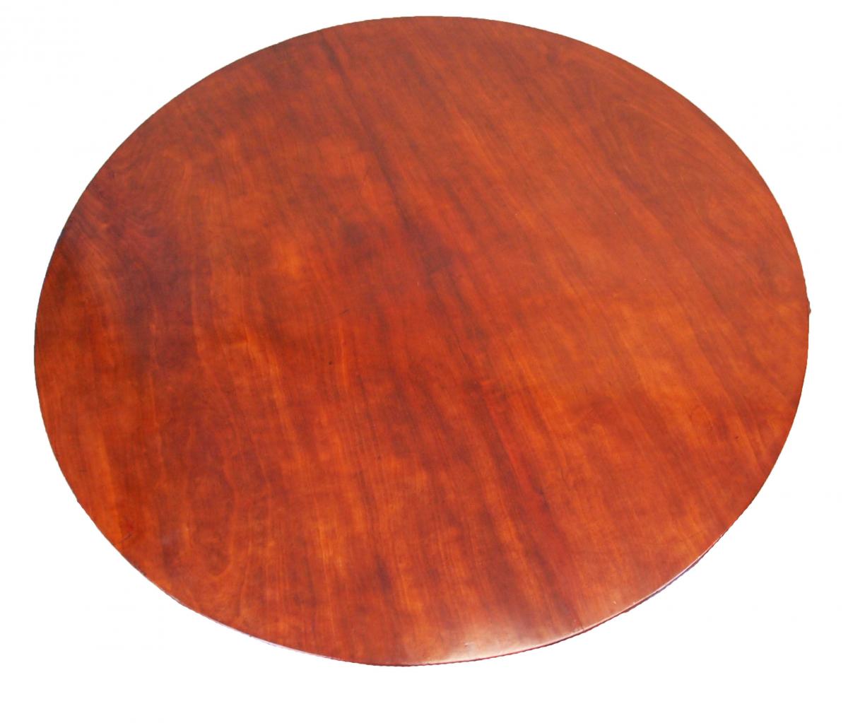 Georgian Mahogany Drum Type Circular Centre Table