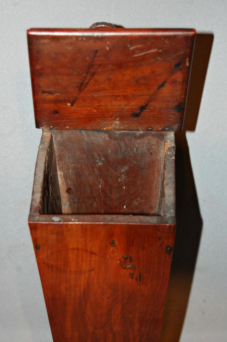 Yew Tree Taper Box, Circa 1870
