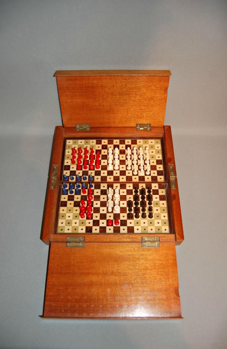 Travelling Board Game, circa 1880