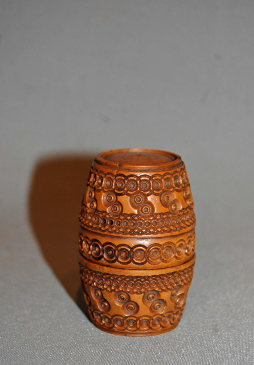 Coquille Nut Container, 19th century