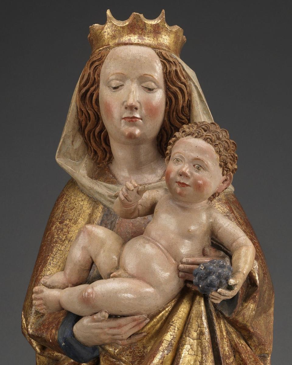 Madonna and Child  Limewood, with original polychrome and gilding  Southern Germany, Ulm, c. 1470 – 1480