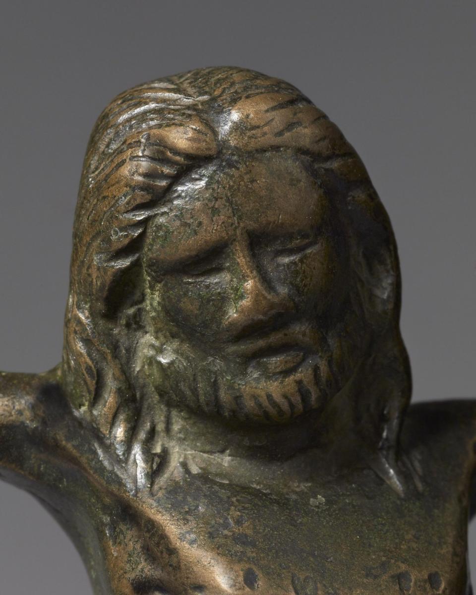 Cristo Morto, Bronze, Eastern France, 14th century
