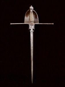 Late 17th Century Spanish left-hand dagger_d