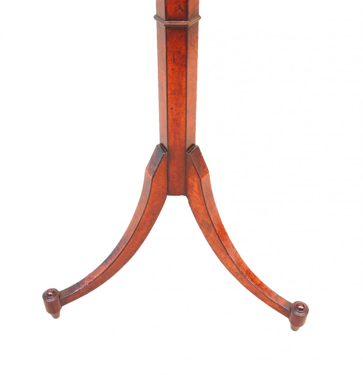 English Regency Thuya Wood Oblong Antique Wine Table