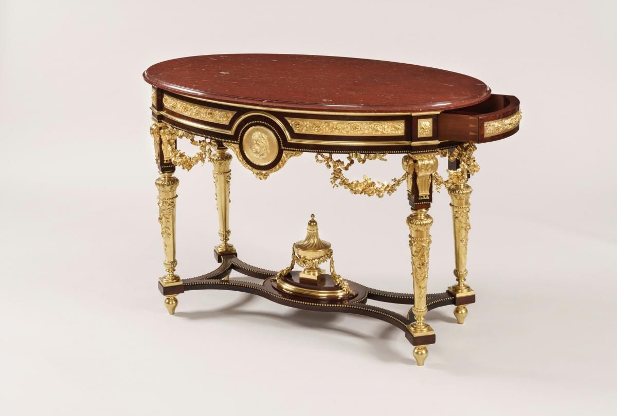 Ormolu & Marble French Centre Table